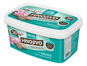 Hnojivo v tabletách na lekníny a jiné vodní rostliny 50 ks