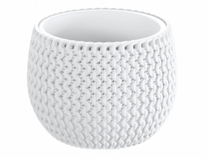Obal na květník SPLOFY BOWL 2v1 plastový matný d29x19cm