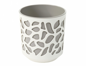 Obal na květník DUET plastový d14x15cm