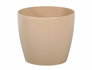 Obal na květník MAGNOLIA plastový lesklý d12x12cm