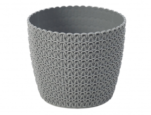 Obal na květník MAGNOLIA JERSEY plastový d16x14cm