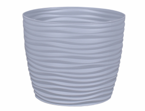 Obal na květník SAHARA PETIT plastový matný d11x9cm