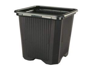 Květník V plastový bez EANu 8x8x8cm MOM 100ks