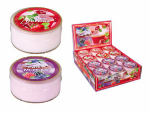 Svíčka čajová PICCOLO FRUIT MUFFINS vonná 55mm 40g