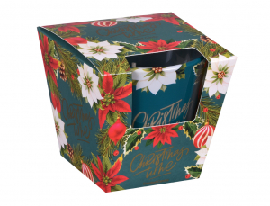 Svíčka ve skle CHRISTMAS TIME vonná 115g